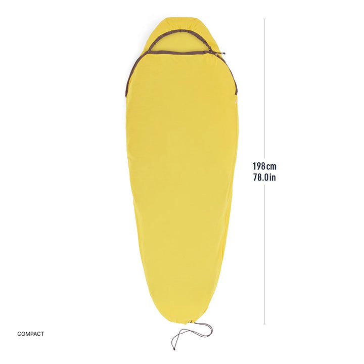 Sea To Summit Reactor Sleeping Bag Liner - Mummy with Drawcord