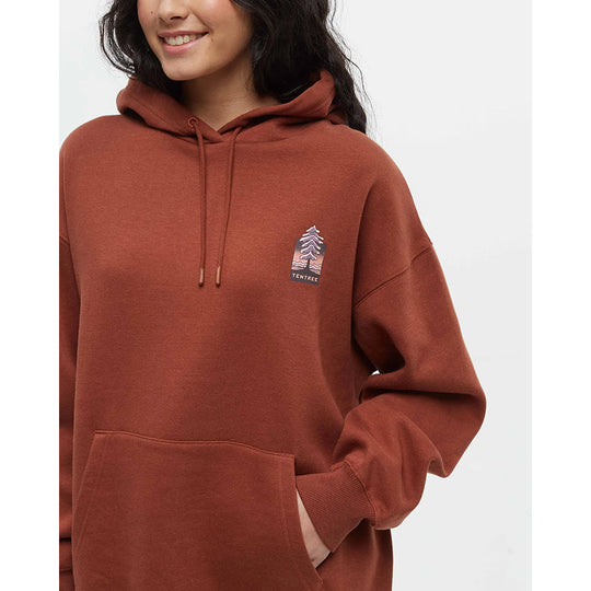 Sweat à capuche oversize Emerald Edge pour femme de Tentree