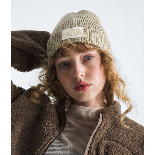 The North Face TNF Logo Box Cuffed Beanie