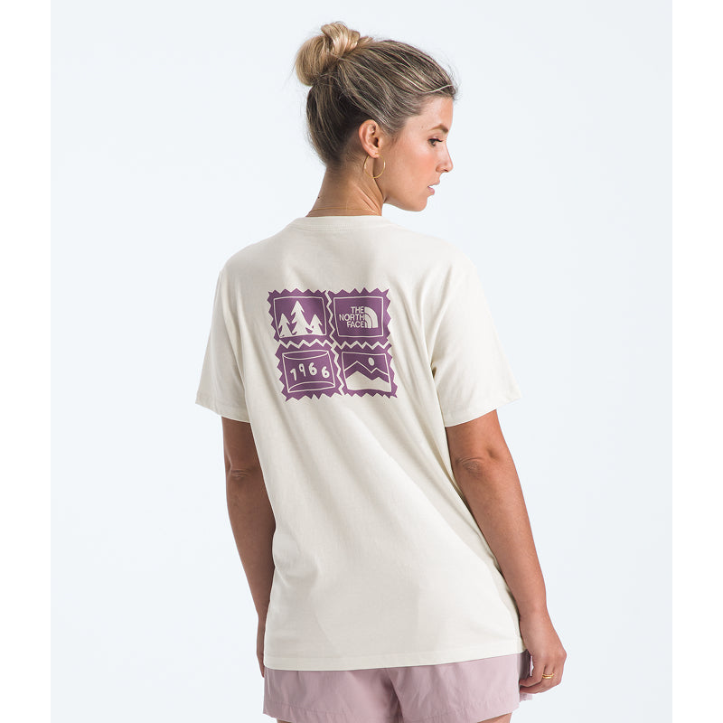 The North Face Women's Exploring Stamps Relaxed Short-Sleeve Tee