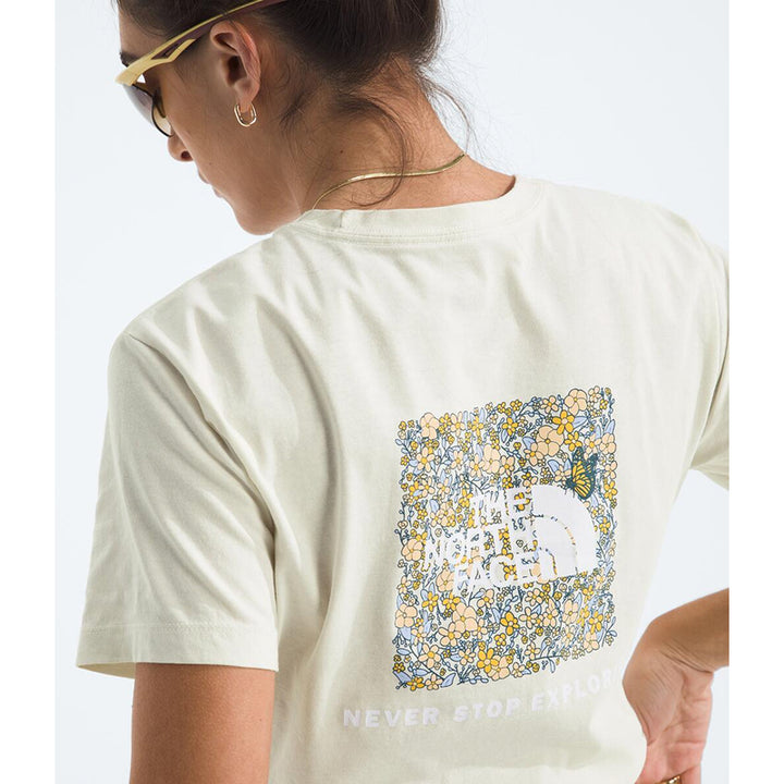 The North Face Women's Evolution Floral Box NSE Short Sleeve Tee—Graphic