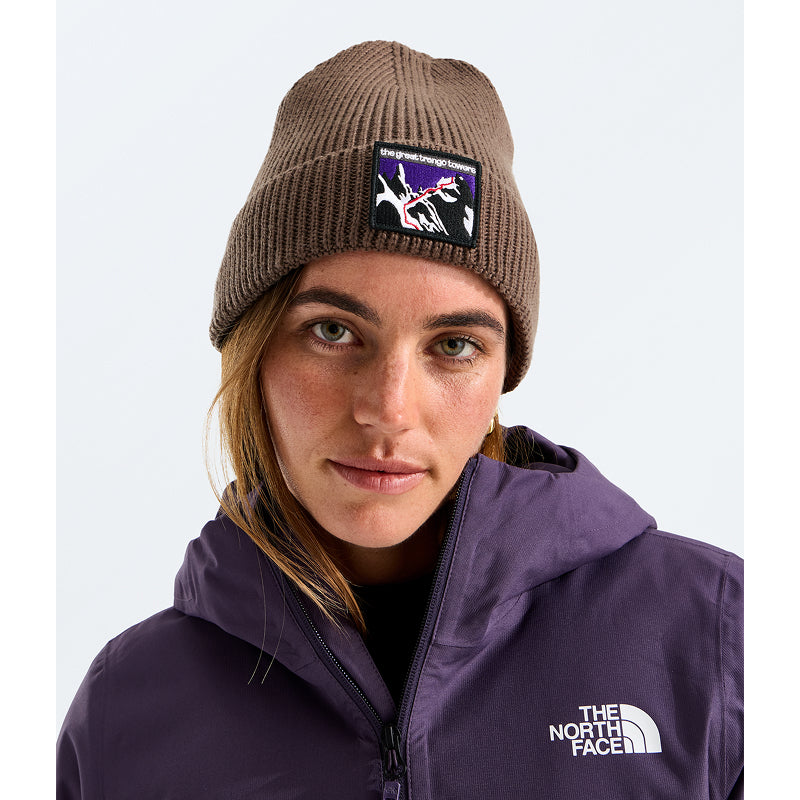 The North Face TNF Logo Box Cuffed Beanie