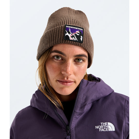 The North Face TNF Logo Box Cuffed Beanie