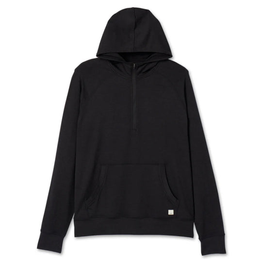 Vuori Ponto Performance Sweat à capuche demi-zippé pour hommes