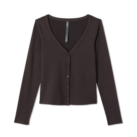 Vuori Long Sleeve Halo V-Neck Cardigan