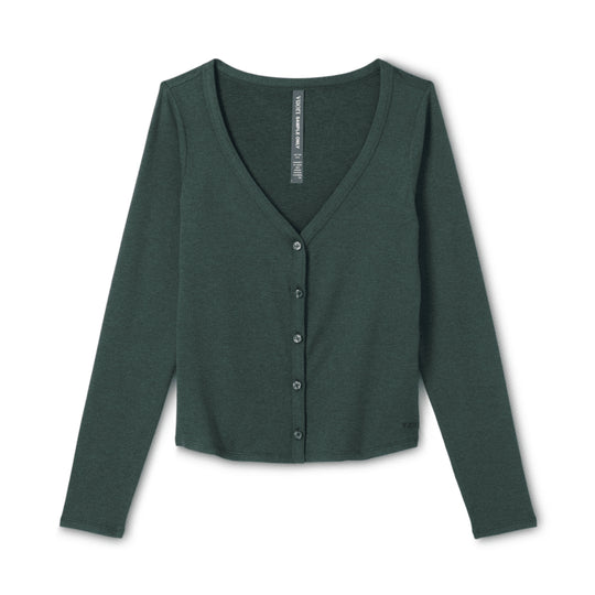 Vuori Long Sleeve Halo V-Neck Cardigan