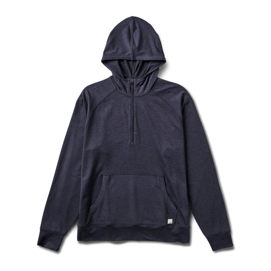 Vuori Ponto Performance Sweat à capuche demi-zippé pour hommes