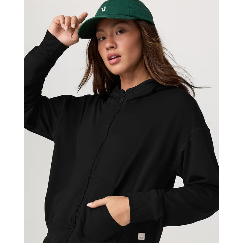 Sweat à capuche zippé Vuori Modern pour femme