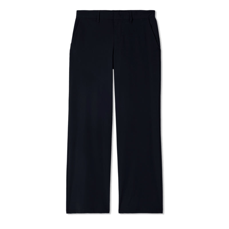 Black pants on a white background