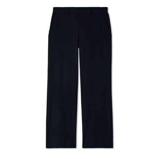 Black pants on a white background