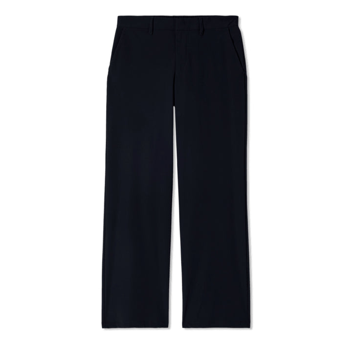 Black pants on a white background