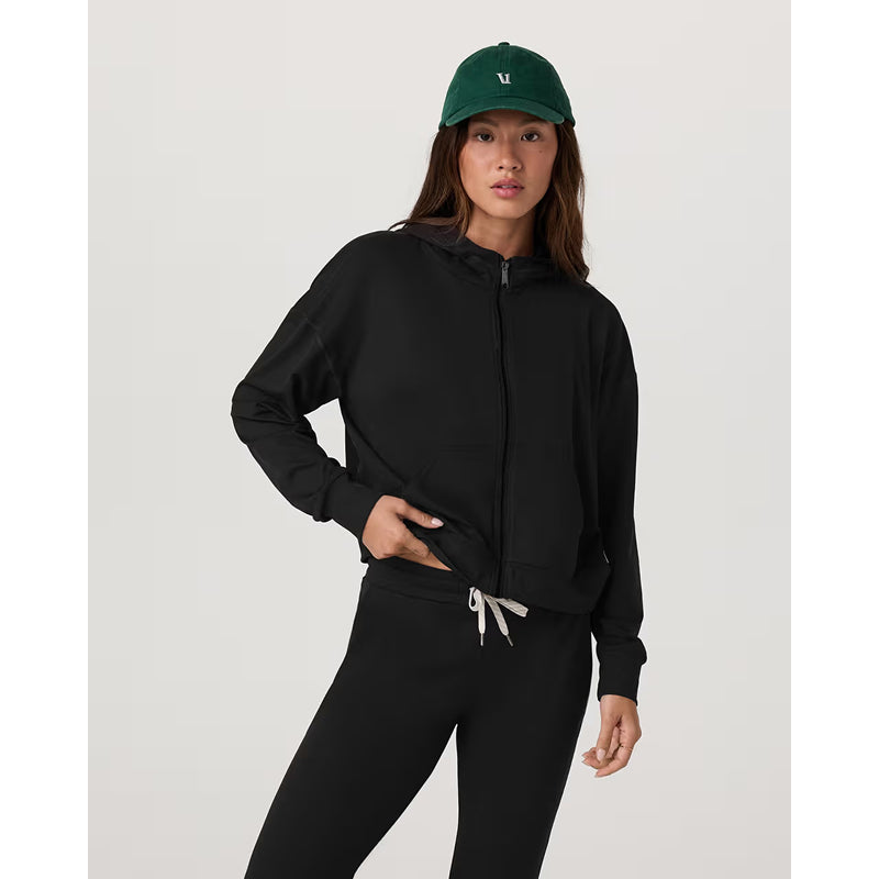 Sweat à capuche zippé Vuori Modern pour femme