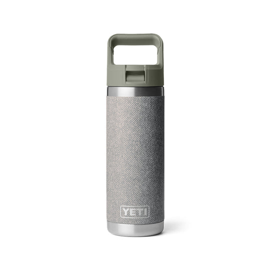 Yeti 18 oz Rambler Bottle with Straw Bottle