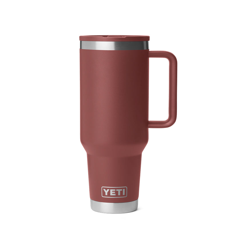 Yeti 40 oz Rambler Travel Mug with Color-Matched Straw Lid