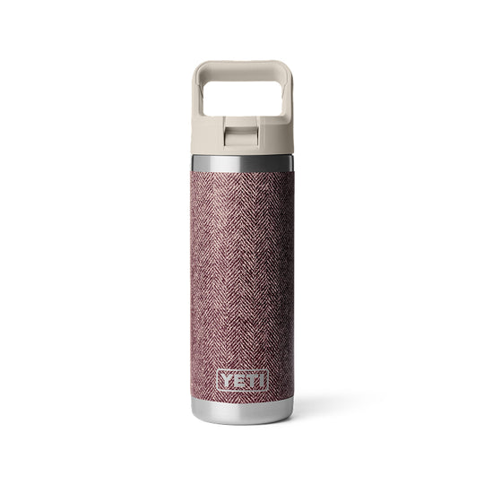 Yeti 18 oz Rambler Bottle with Straw Bottle