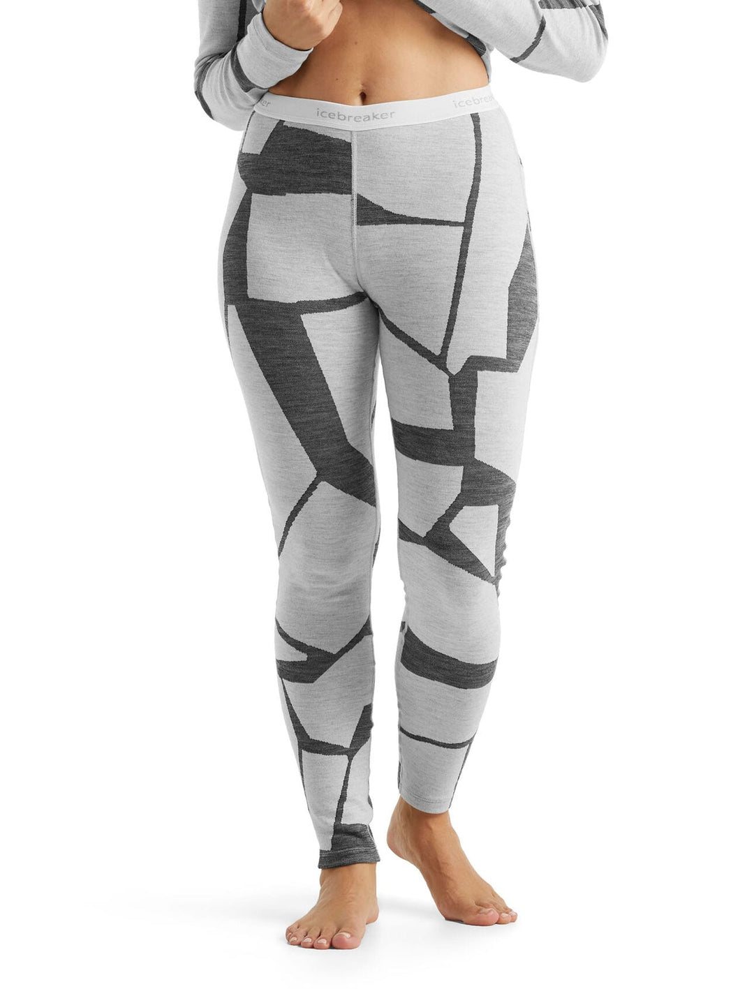 Icebreaker Women 250 Vertex Leggings Fractured Landscapes