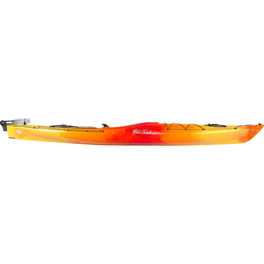 Kayak Ancien Modèle Castine 145 avec Gouvernail (Coloris Sunrise) *Ramassage en magasin uniquement*