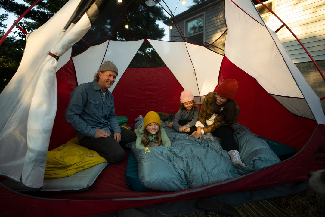 Tente de camping familiale et de groupe MSR Habiscape pour 6 personnes 