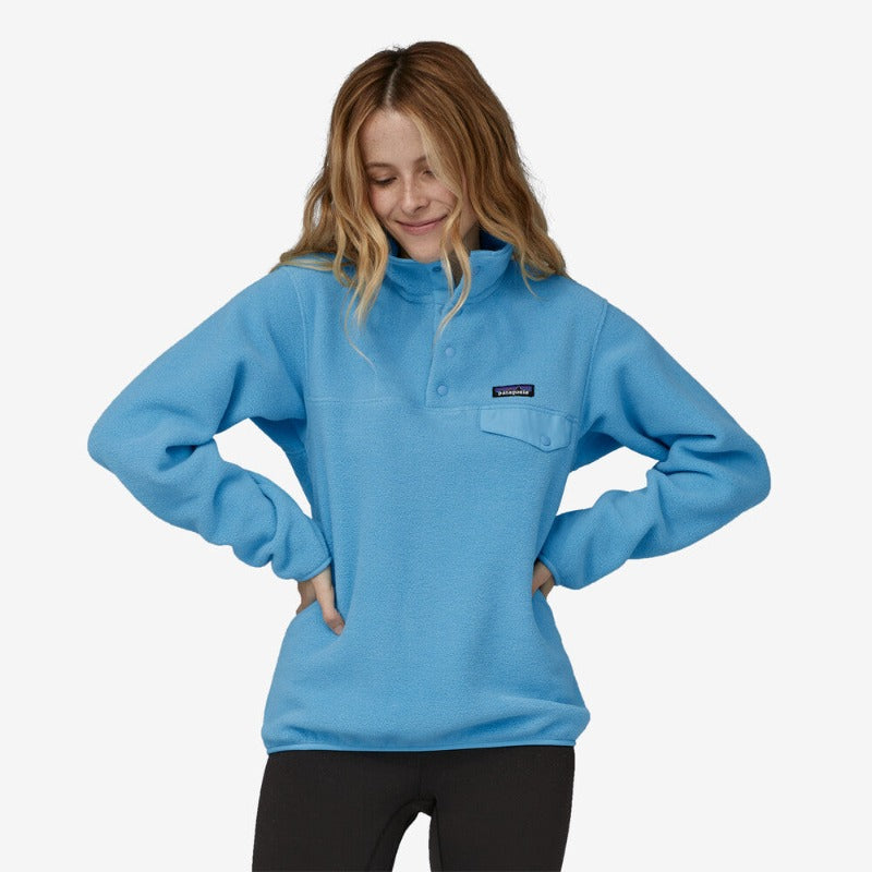 Patagonia Synchilla Snap-T Lightweight Pullover - Women's S Utility Blue