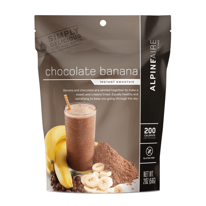 Smoothie banane-chocolat Alpine Aire 