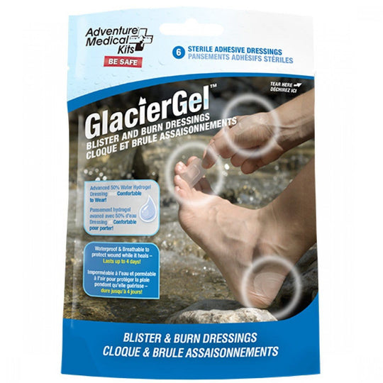 Adventure Medical GlacierGel Pansement pour ampoules et brûlures