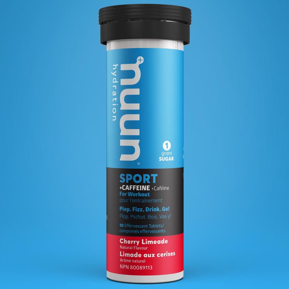 Nuun Sport avec comprimés d'hydratation à la caféine