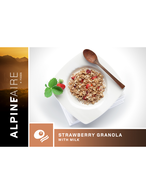 Alpine Aire Strawberry Granola with Milk