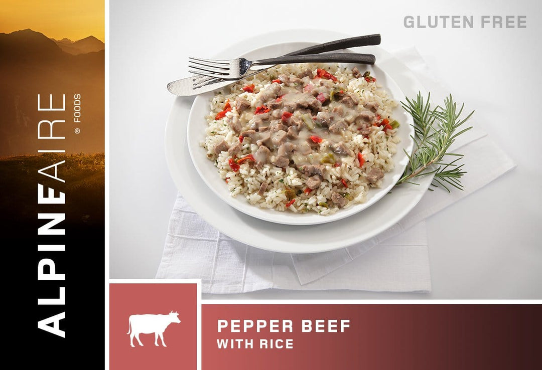 Alpine Aire Pepper Beef With Rice