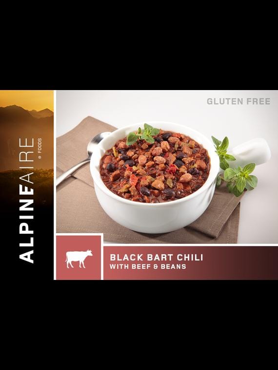 Bœuf et haricots au chili Black Bart d'Alpine Aire