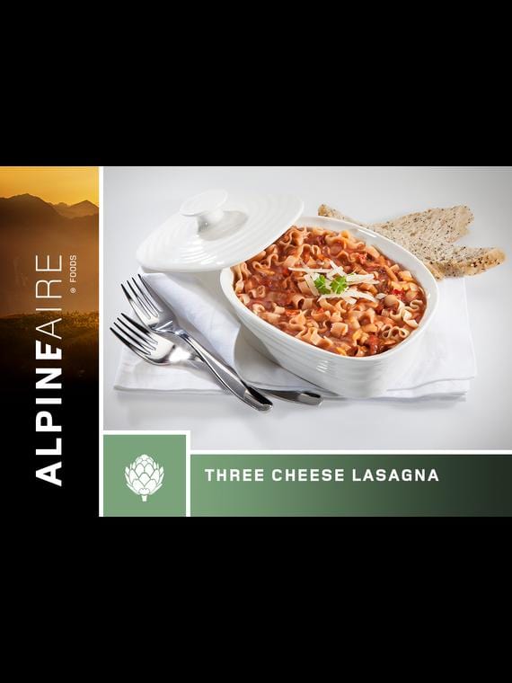 Alpine Aire Three Cheese Lasagna