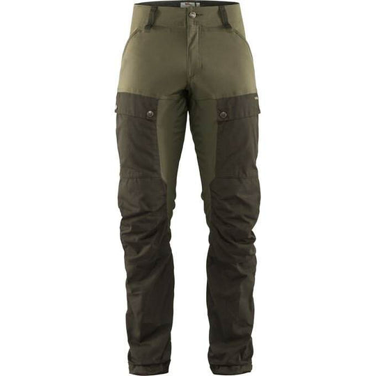 FJÄLLRÄVEN Pantalon Keb Regular pour Hommes - Forêt Profond / Vert Laurier 