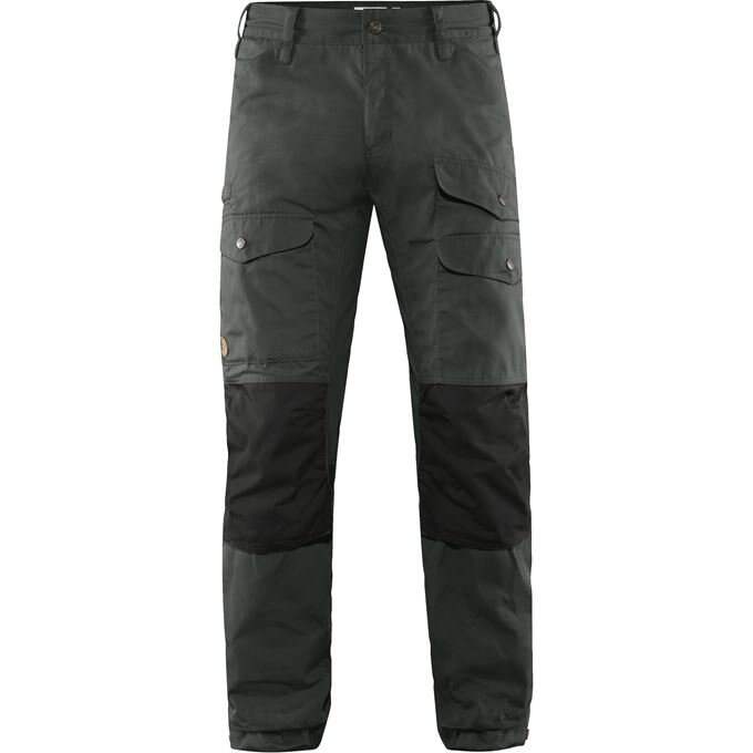 FJÄLLRÄVEN Men's Vidda Pro Ventilated Trousers Short - Dark Grey / Black