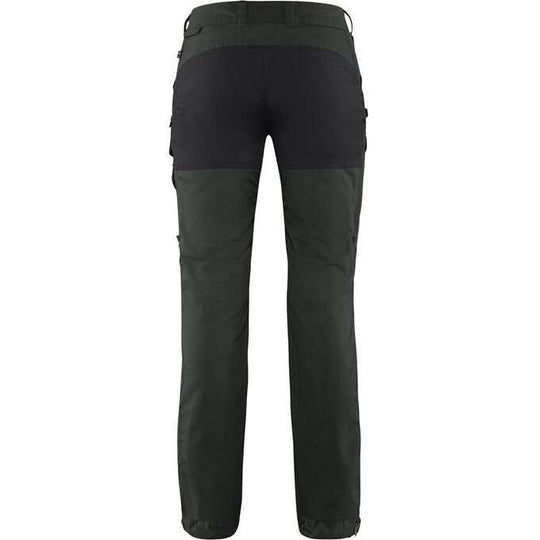 FJÄLLRÄVEN Pantalon ventilé Vidda Pro pour femme - Régulier - Gris foncé / Noir 