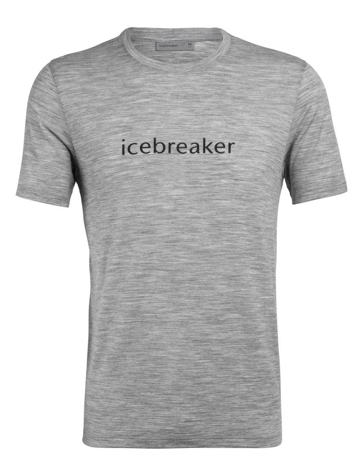 Ice Breaker Men's Tech Lite Short-Sleeve Crewe - Wordmark