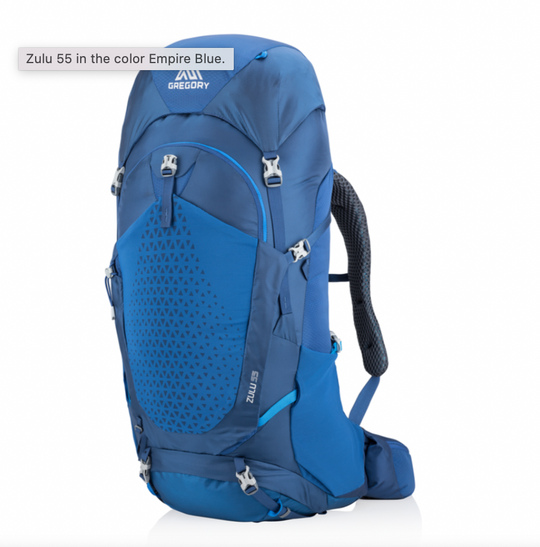 Gregory Backpack Zulu 55