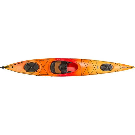 Kayak Castine 140 Old Town avec gouvernail, coloris Sunrise *À retirer en magasin uniquement*