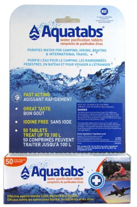 Aquatabs 50pcs