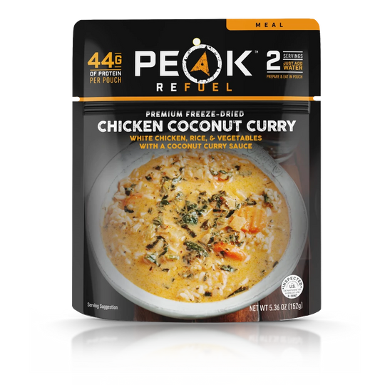 Repas de poulet et de curry à la noix de coco Peak Refuel