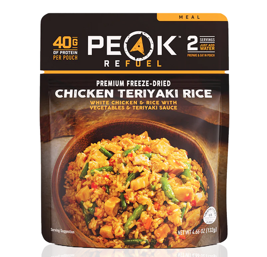 Repas de riz teriyaki au poulet Peak Refuel