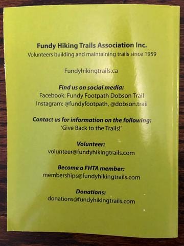 Fundy Footpath Guide Book (2021 Edition)
