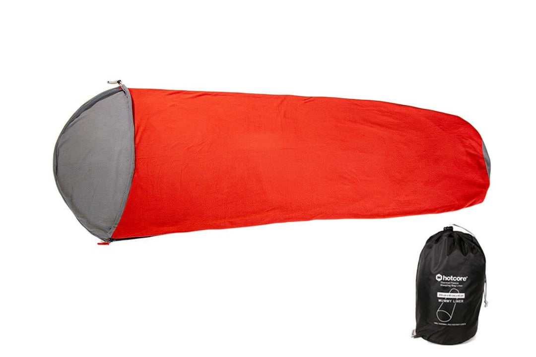 Hotcore Thermal Fleece Sleeping Bag Liner - Mummy