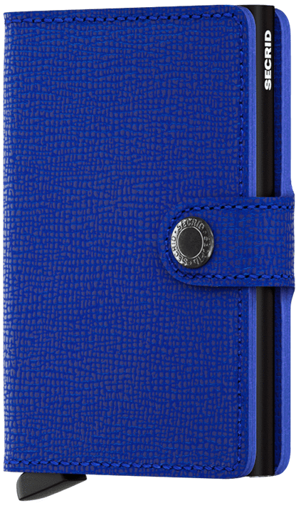 Secrid Mini Wallet - Crisple Blue/ Black