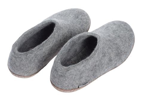 Glerups Shoe - Leather - Grey