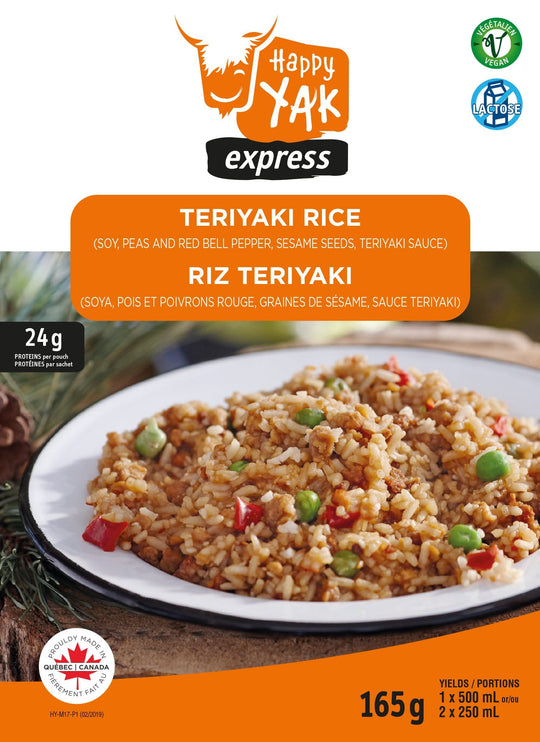 Riz Teriyaki Happy Yak - 1 portion
