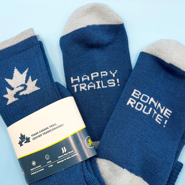Great Canadian Socks Company Chaussettes unisexes Sentier Transcanadien