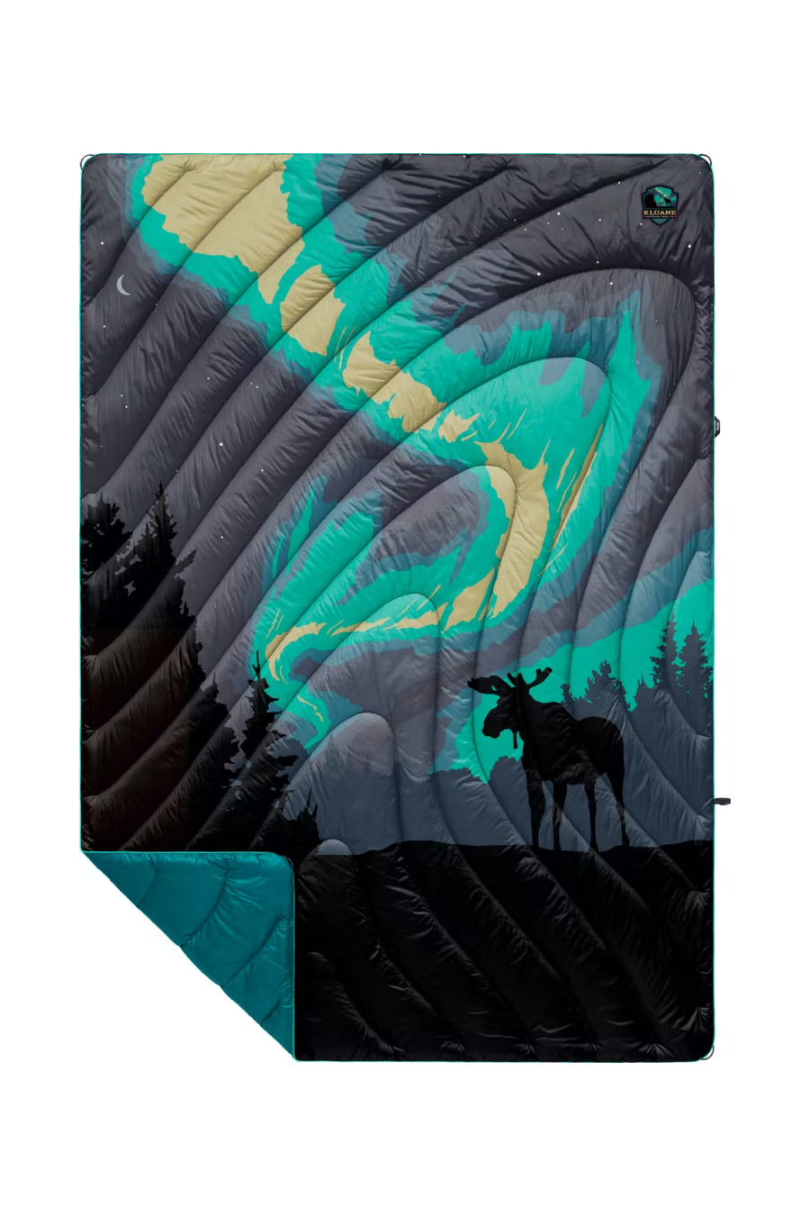 Rumpl Original Puffy Printed Blanket - Canadian National Park Kluane (1P)