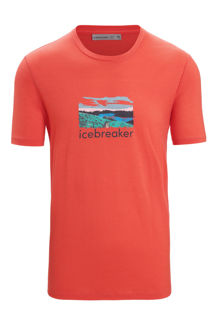 Ice Breaker Men Tech Lite II Short-Sleeve Tee Icebreaker Trailhead
