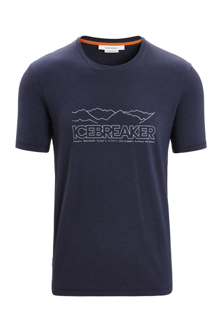 Ice Breaker Men Central Classic Short-Sleeve Tee Icebreaker Story