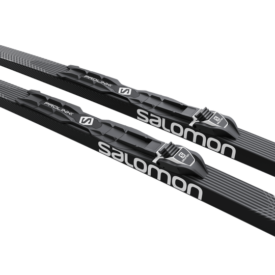 Salomon RC7 waxable skis Plus Prolink Access CL Bindings