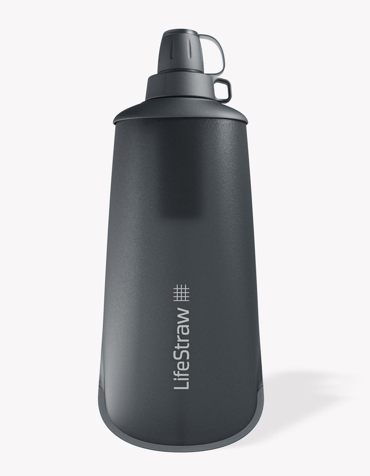 Système de filtre pour bouteille d'eau pliable LifeStraw Peak Series